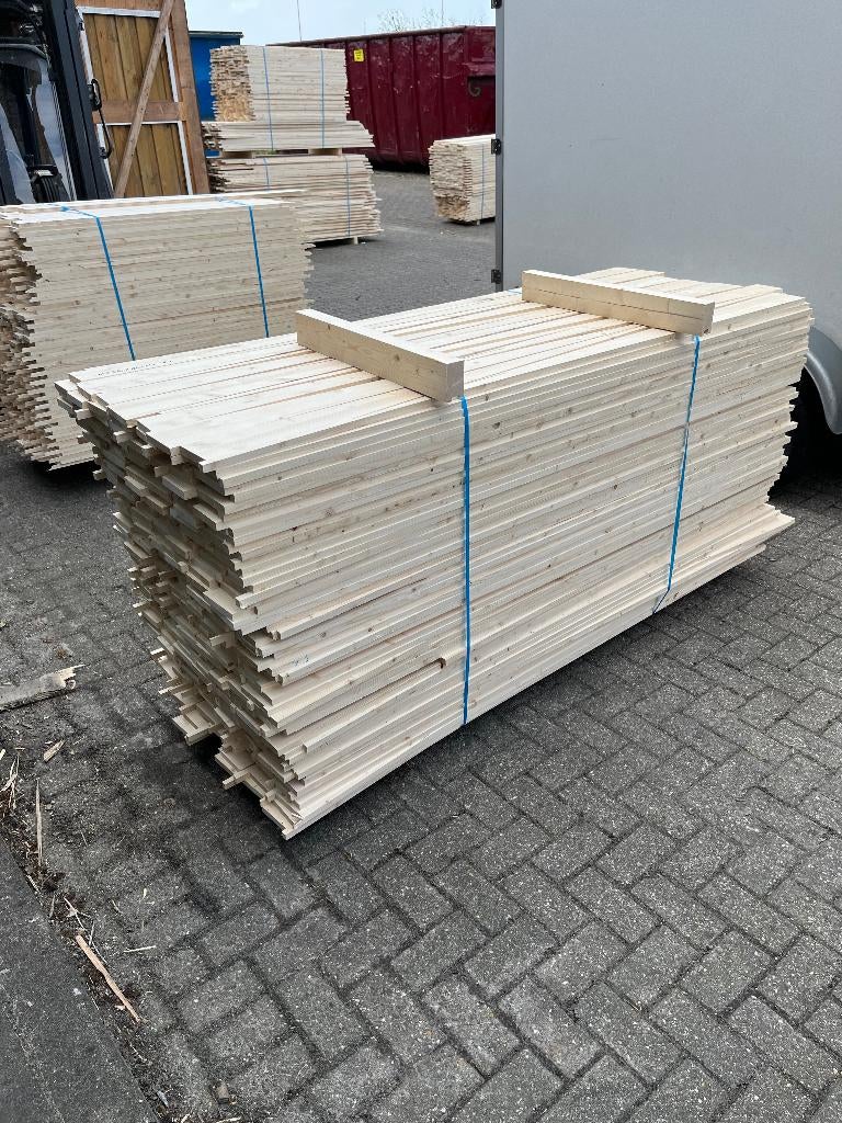 HAARDHOUT VUREN – Kamergedroogd & Direct Stookklaar!, Tuin en Terras, Haardhout, 6 m³ of meer, Ophalen, Overige houtsoorten, Blokken