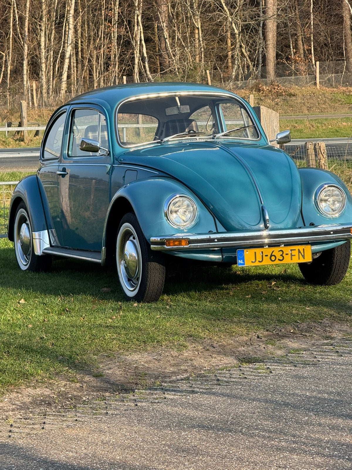 Kever 1200 oldtimer goed onderhouden staat, Auto's, Oldtimers, Particulier, Benzine, Blauw, Ophalen