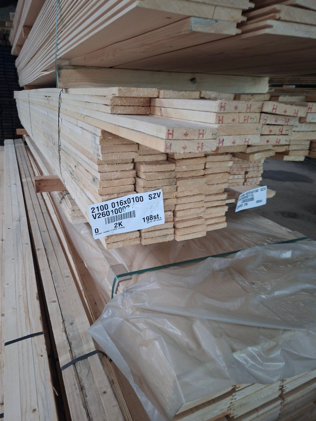Vuren Fijnbezaagde Planken - 16mm dik, 10cm breed, Doe-het-zelf en Verbouw, Minder dan 25 mm, Nieuw, Ophalen of Verzenden, Plank