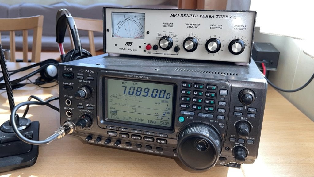 Icom IC-7400, Telecommunicatie, Ophalen of Verzenden, Gebruikt, Zender en Ontvanger