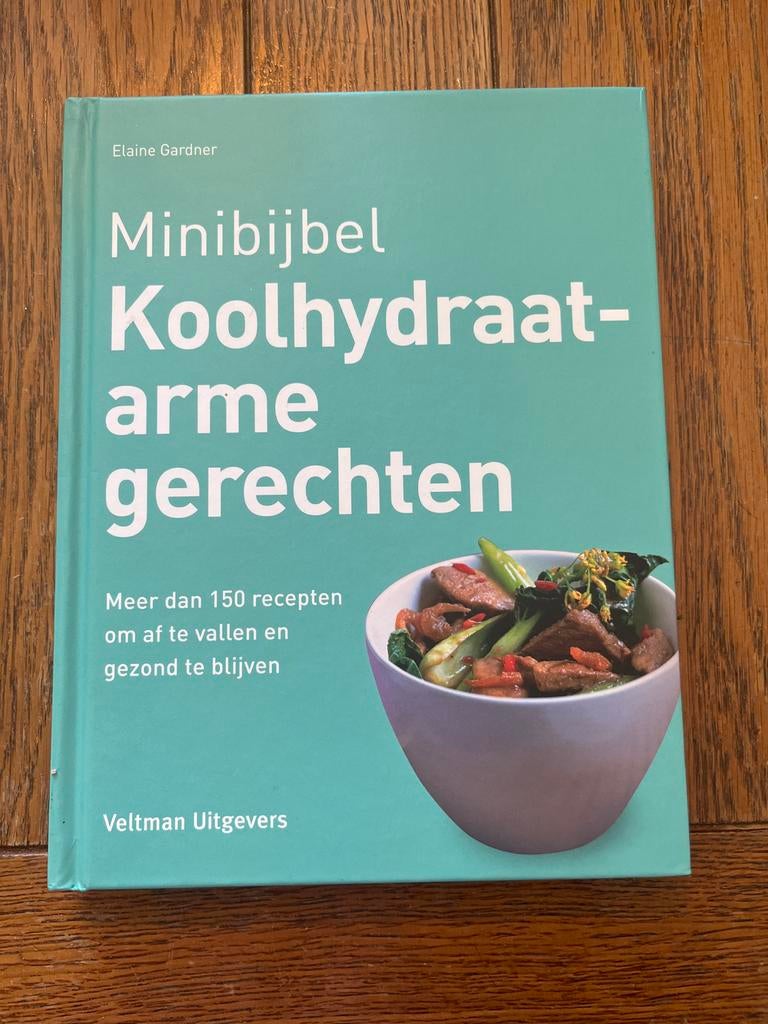 Minibijbel Koolhydraatarme gerechten, Boeken, Kookboeken, Hoofdgerechten, Nieuw, Ophalen of Verzenden, Gezond koken