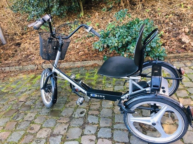 PF Mobility Disco driewielfiets met Nieuwe Accu., Fietsen en Brommers, Fietsen | Driewielfietsen, Ophalen, Gebruikt
