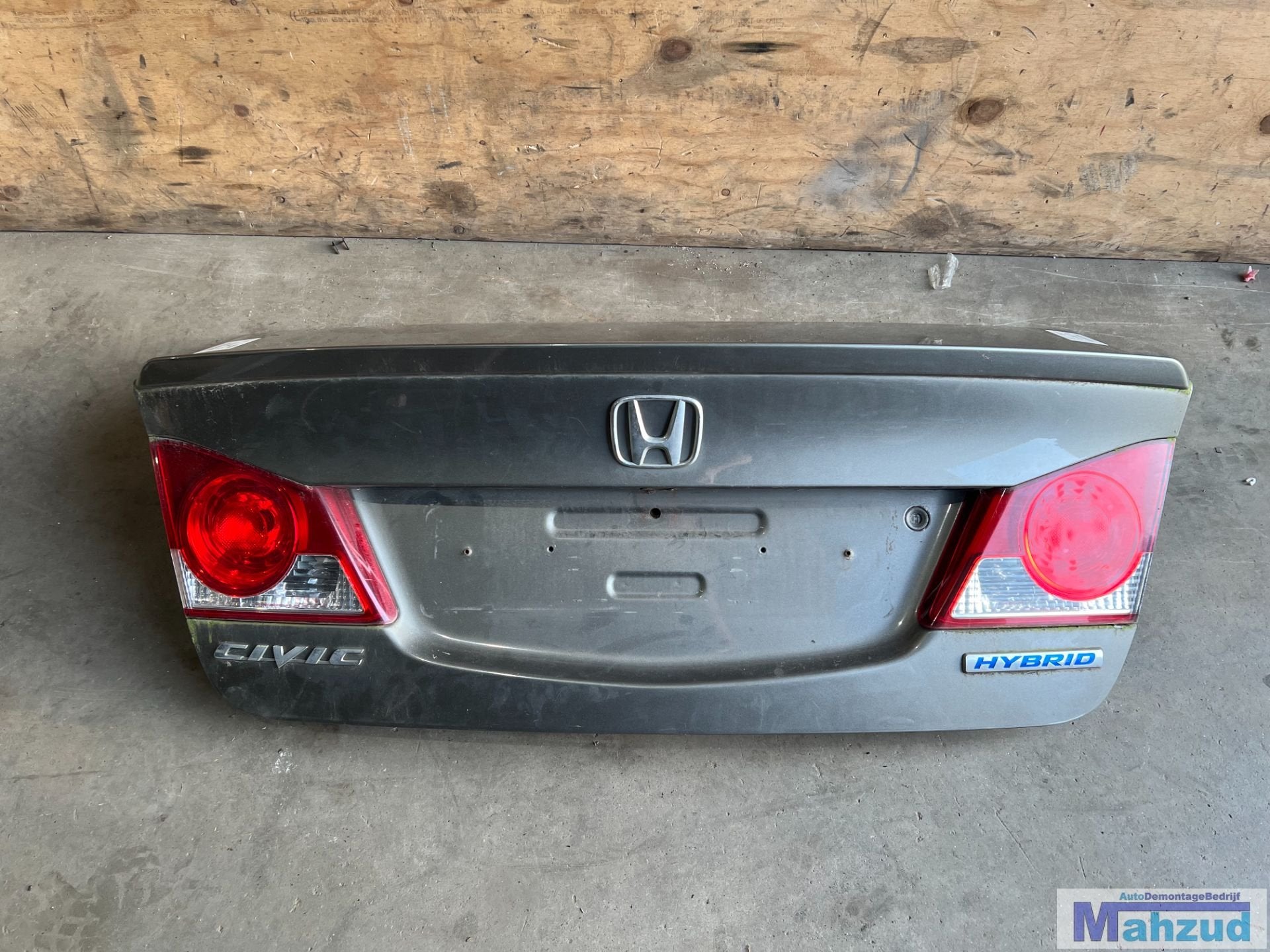 HONDA CIVIC 1.3 IMA Hybrid NH701M GRIJS achterklep 2005-2013, Gebruikt, Deur, Info@honda.co.jp, Ophalen of Verzenden