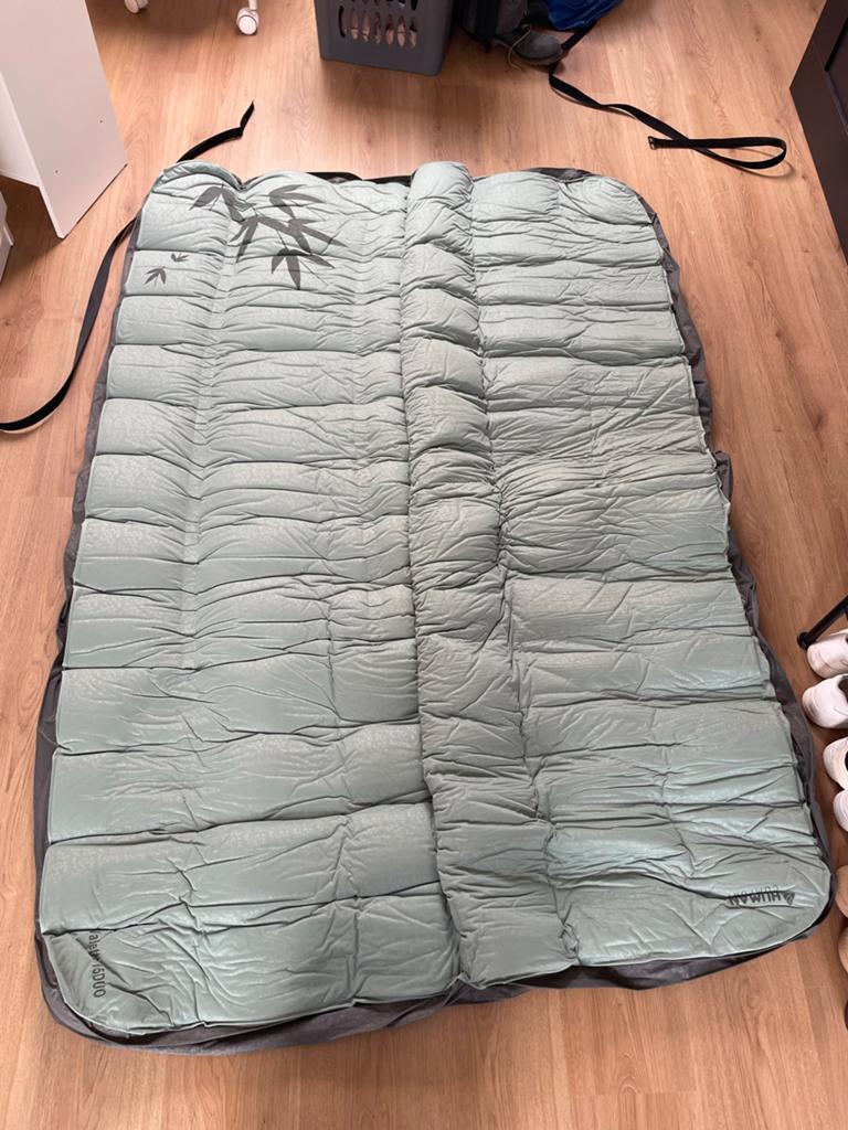 Human Comfort Valette 15DUO zelfopblaasbaar slaapmat, Caravans en Kamperen, Ophalen, Zo goed als nieuw, 2-persoons