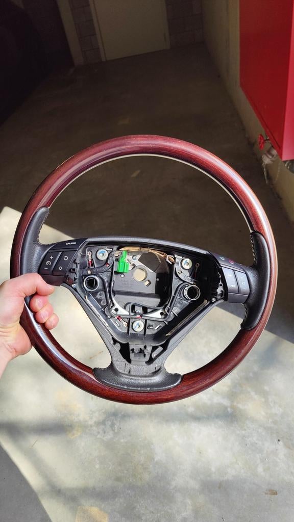 Volvo P2 Houten stuur + hout inleg, Ophalen, Gebruikt, Volvo