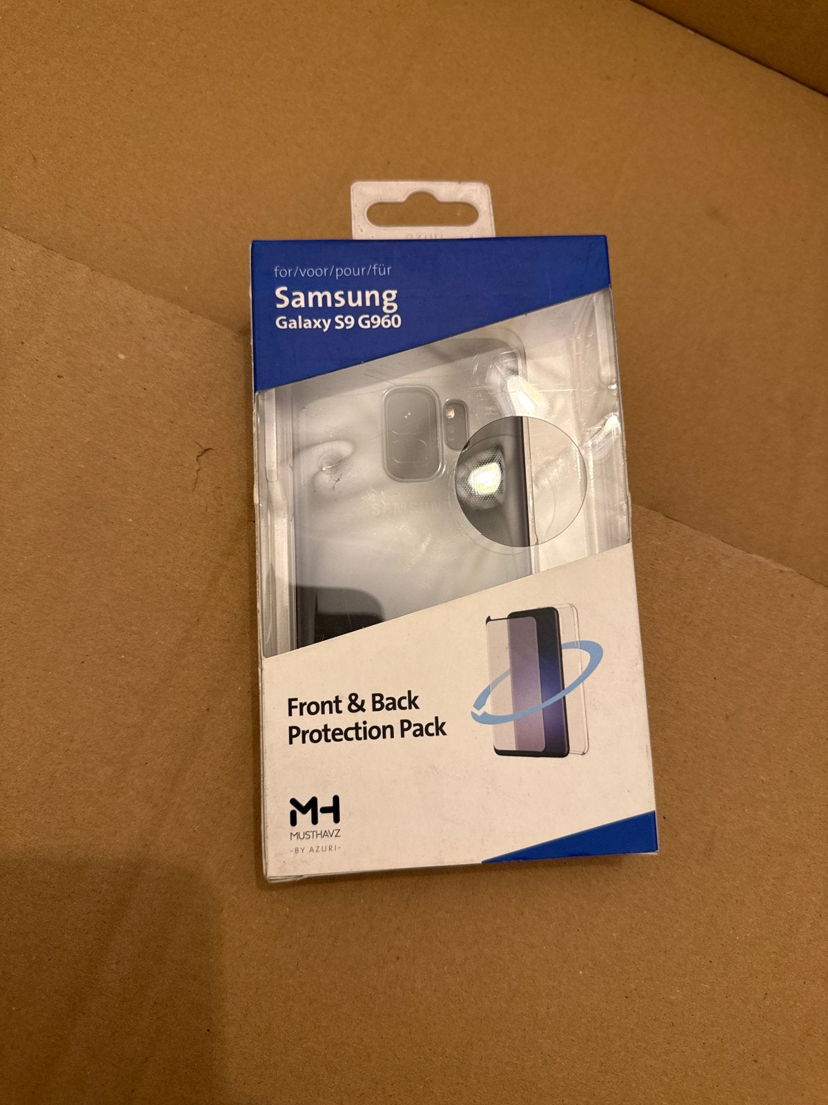 Samsung Galaxy S9 G960 Front & Back Protection Pack, Ophalen, Nieuw, Bescherming, Samsung