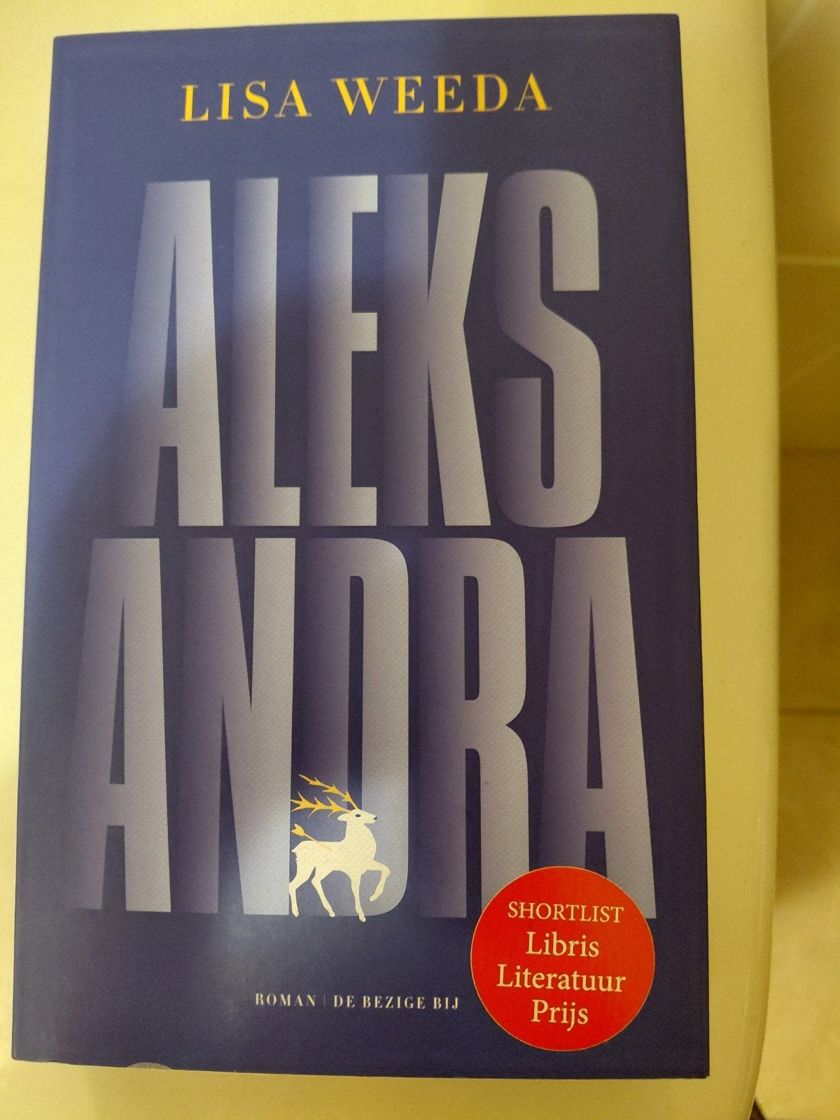 Aleksandra - Lisa Weeda (Shortlist Libris Literatuur Prijs), Boeken, Romans, Zo goed als nieuw, Nederland, Ophalen of Verzenden