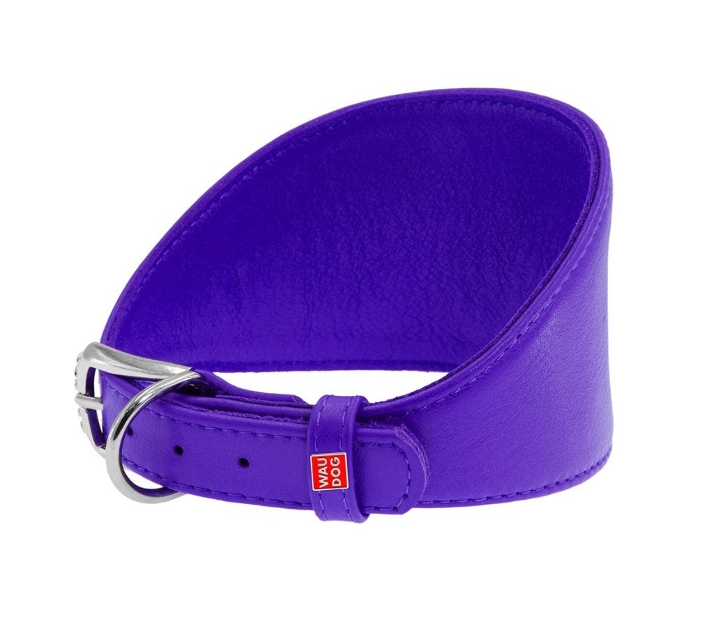 WAUDOG Glamour Halsband Windhond Paars Nek 29-35 cm KOOPJE!, Dieren en Toebehoren, Ophalen of Verzenden, Handgemaakt, Nieuw