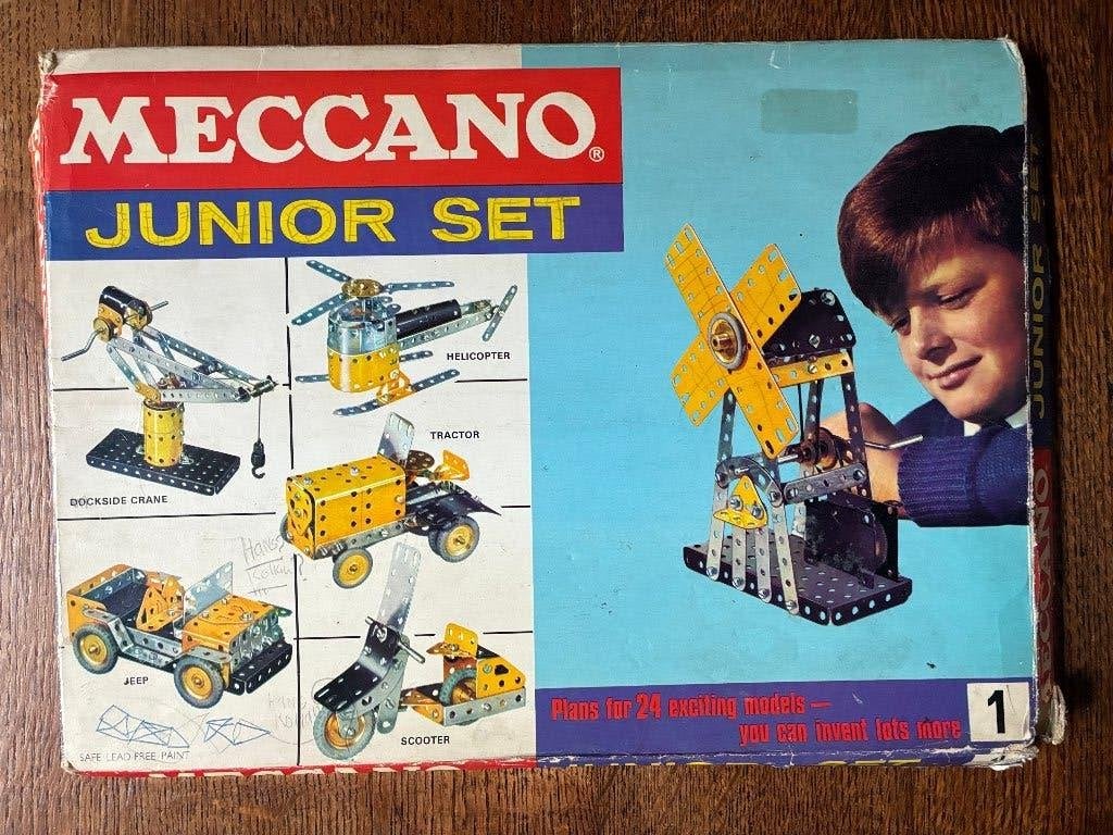 Vintage Meccano constructie speelgoed, Ophalen of Verzenden