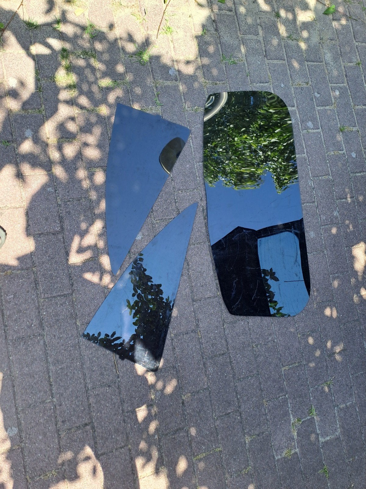 Verduistering achternramen corsa d, Ophalen, Gebruikt, Opel