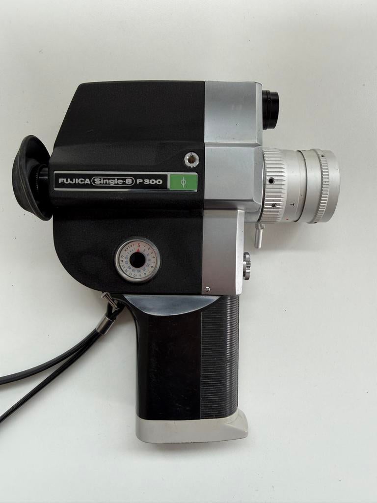 Vintage Fujica Single-8 P300 filmcamera, Ophalen of Verzenden, 8mm, Camera