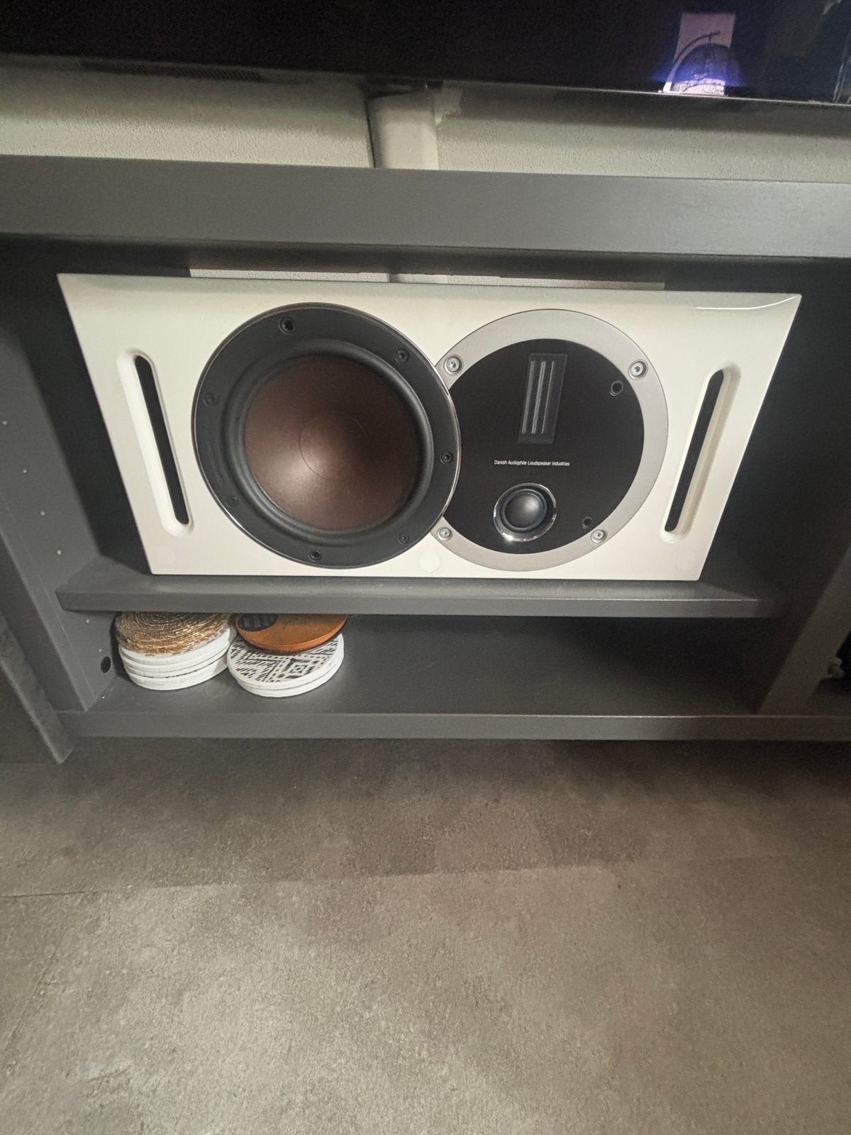 Dali Opticon Vokal Center Speaker - Wit, Audio, Tv en Foto, Luidsprekers, Ophalen, Zo goed als nieuw, Geschikt voor surround/home cinema