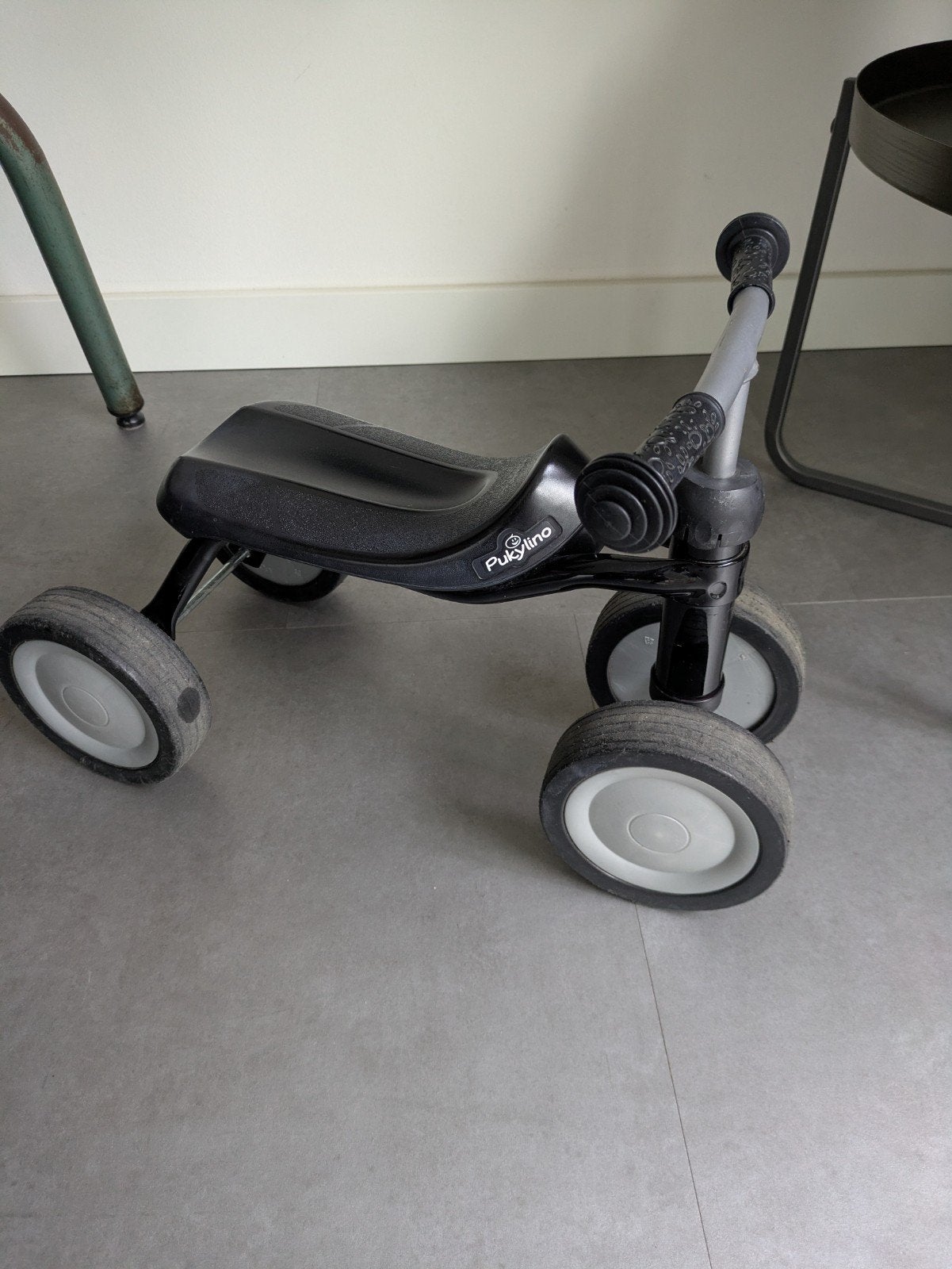 Puky Pukylino loopfiets - Zwart, Kinderen en Baby's, Ophalen of Verzenden, Gebruikt, Loopfiets