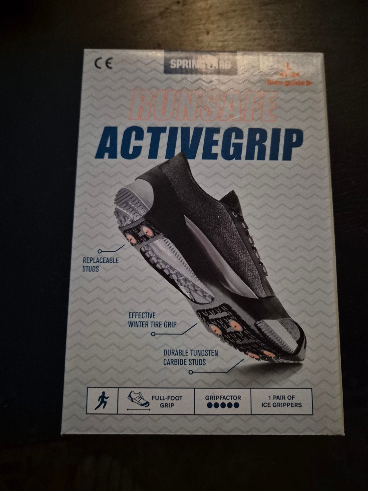Runsafe ActiveGrip ijzers voor hardlopen - Maat L, Overige merken, Nieuw, Ophalen of Verzenden, Spikes