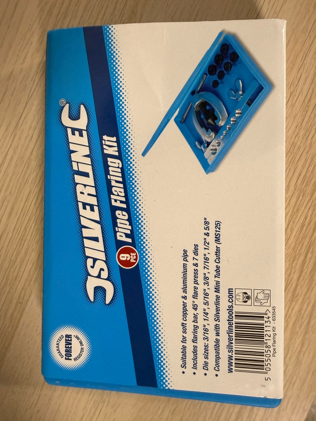Silverline pijpuitzetset 9-delig, Ophalen of Verzenden, Nieuw