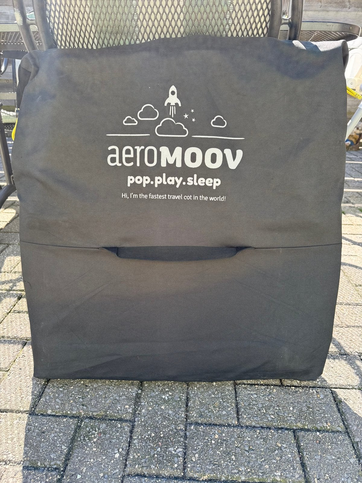 TE KOOP AEROMOOV, Kinderen en Baby's, Babywiegjes en Ledikanten, Ophalen, Zo goed als nieuw, Reisbedje