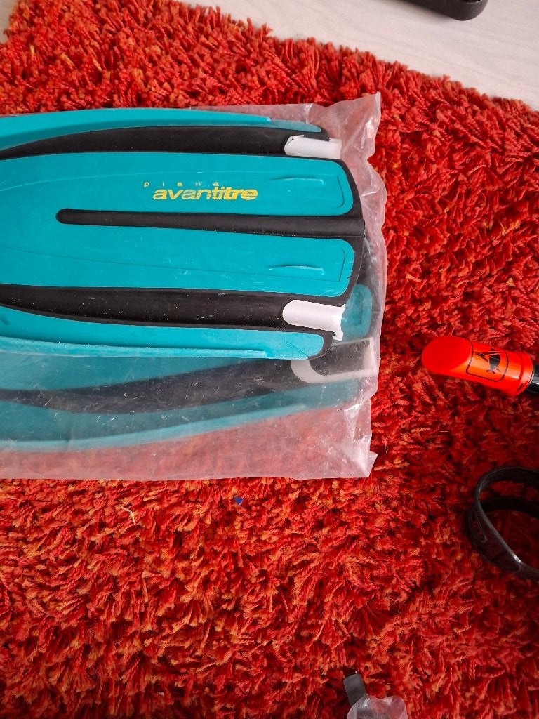 Mares Avanti Tre zwemvliezen met snorkel en duikbril, Ophalen, Gebruikt, Zwem- of Duikvliezen