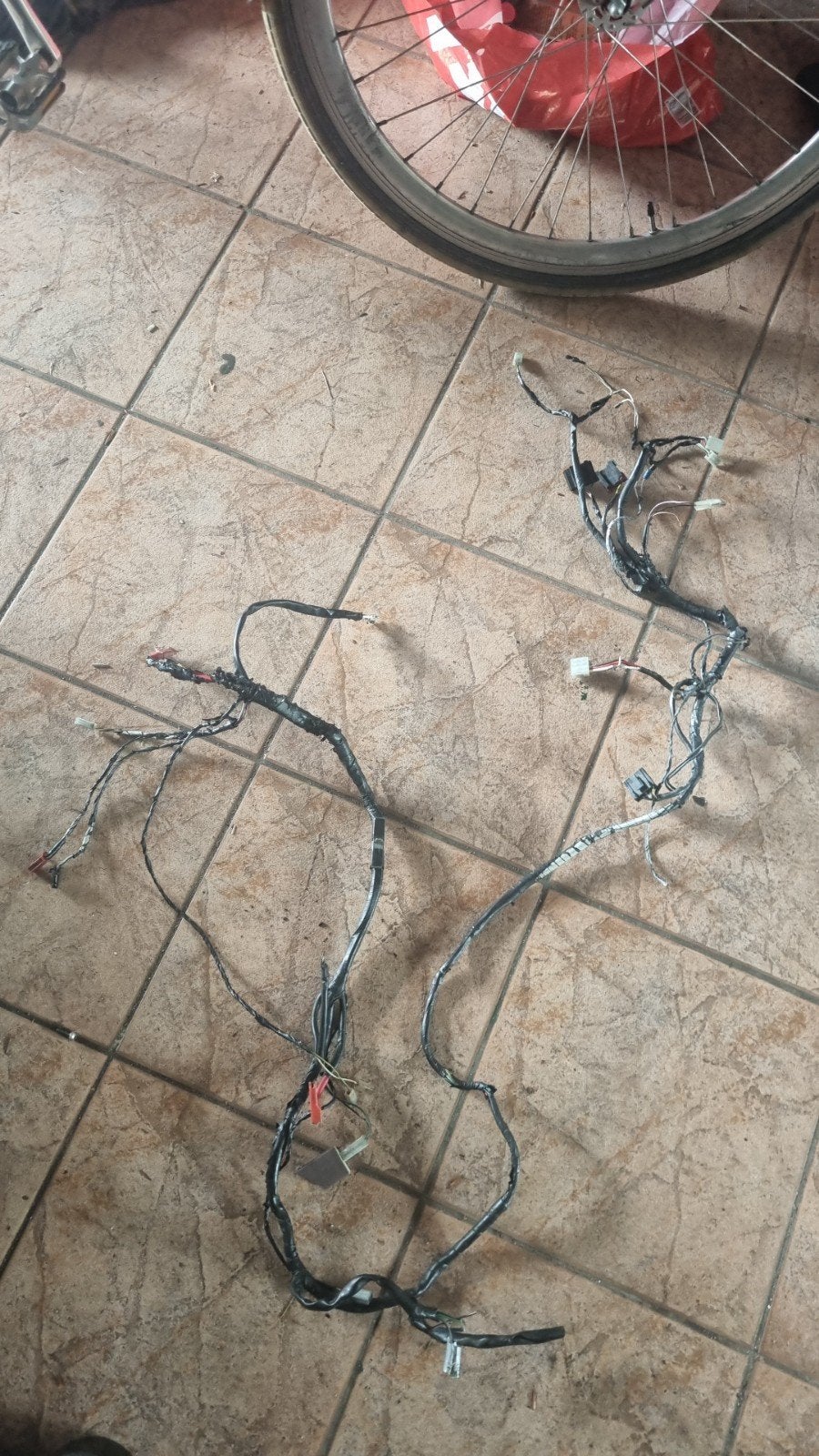 zip Kabelboom omgeknipt voor 125cc 2t, Ophalen of Verzenden