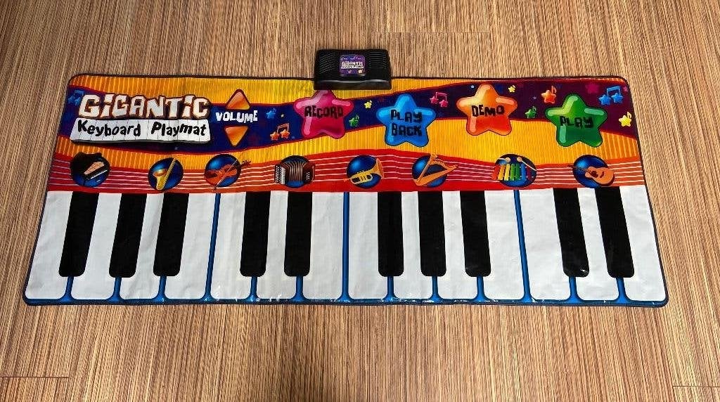Super grote muziekmat, Ophalen, Gebruikt, Ontdekken, Met geluid