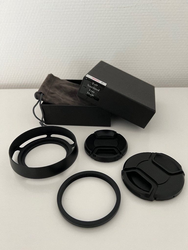 Thorsten von Overgaard Ventilated Lens Shade - E55 (55mm), Overige merken, Ophalen of Verzenden, Zo goed als nieuw, Beschermhoes/tas