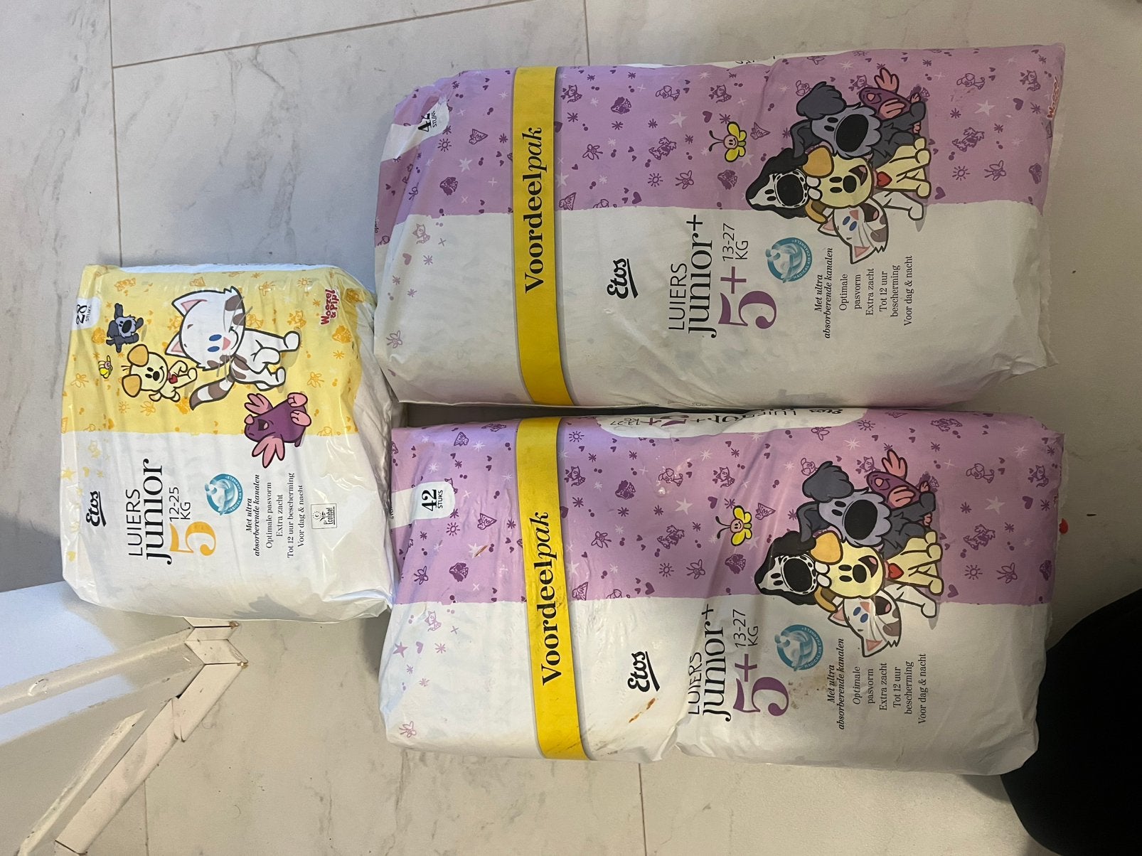 Pampers maat 5, Ophalen, Zo goed als nieuw, Overige typen