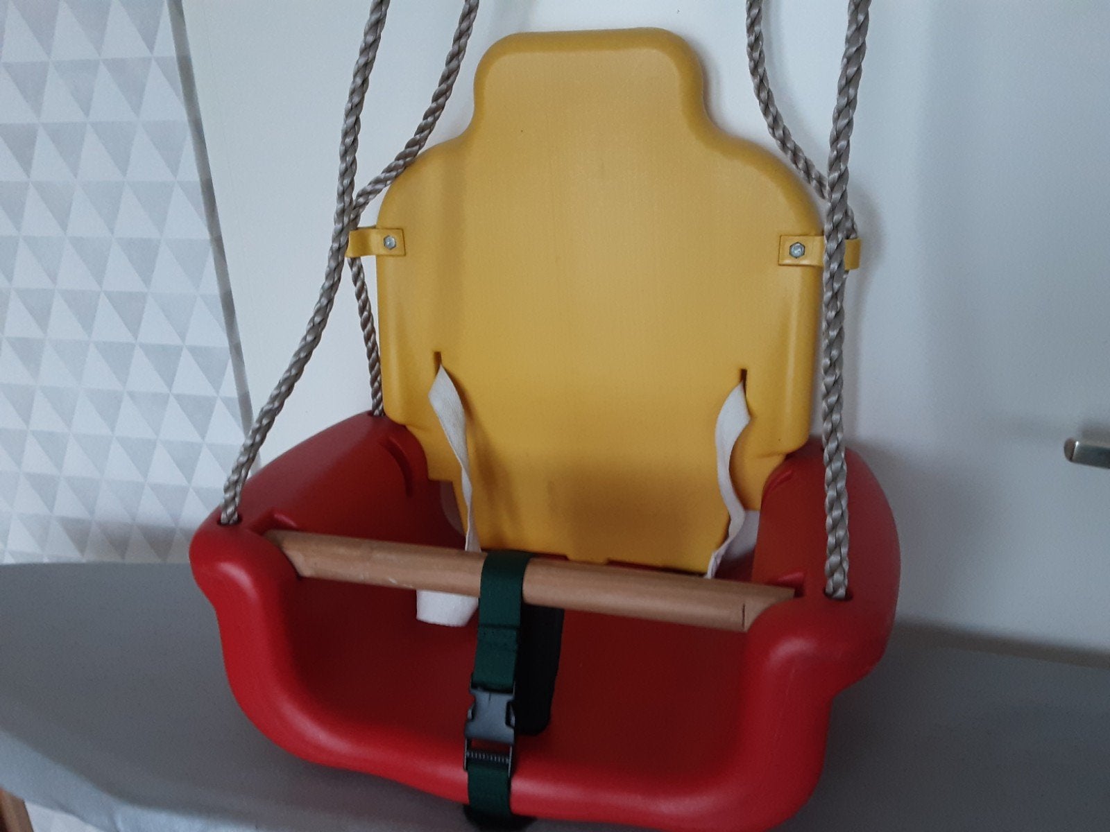 Schommelzitje voor baby's en peuters, Ophalen of Verzenden, Gebruikt, Schommel