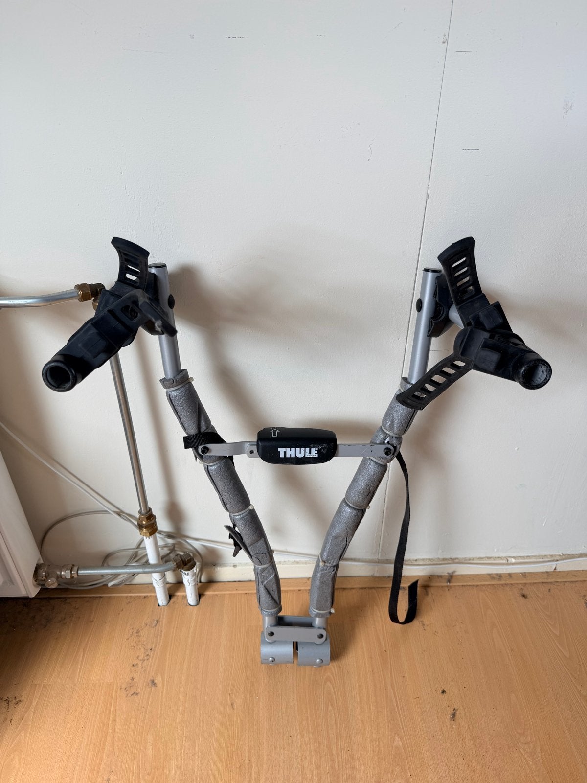 Thule Fietsendrager voor Trekhaak met Lichtbalk, Ophalen, 2 fietsen, Gebruikt, Trekhaakdrager