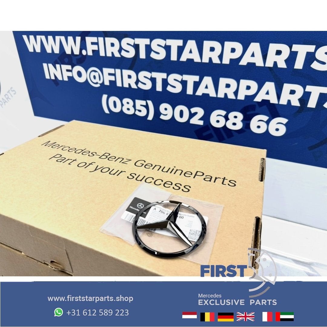 W206 STER Kofferbak LOGO achterklep EMBLEEM zwart W176 W117, Gebruikt, -, Ophalen of Verzenden, -