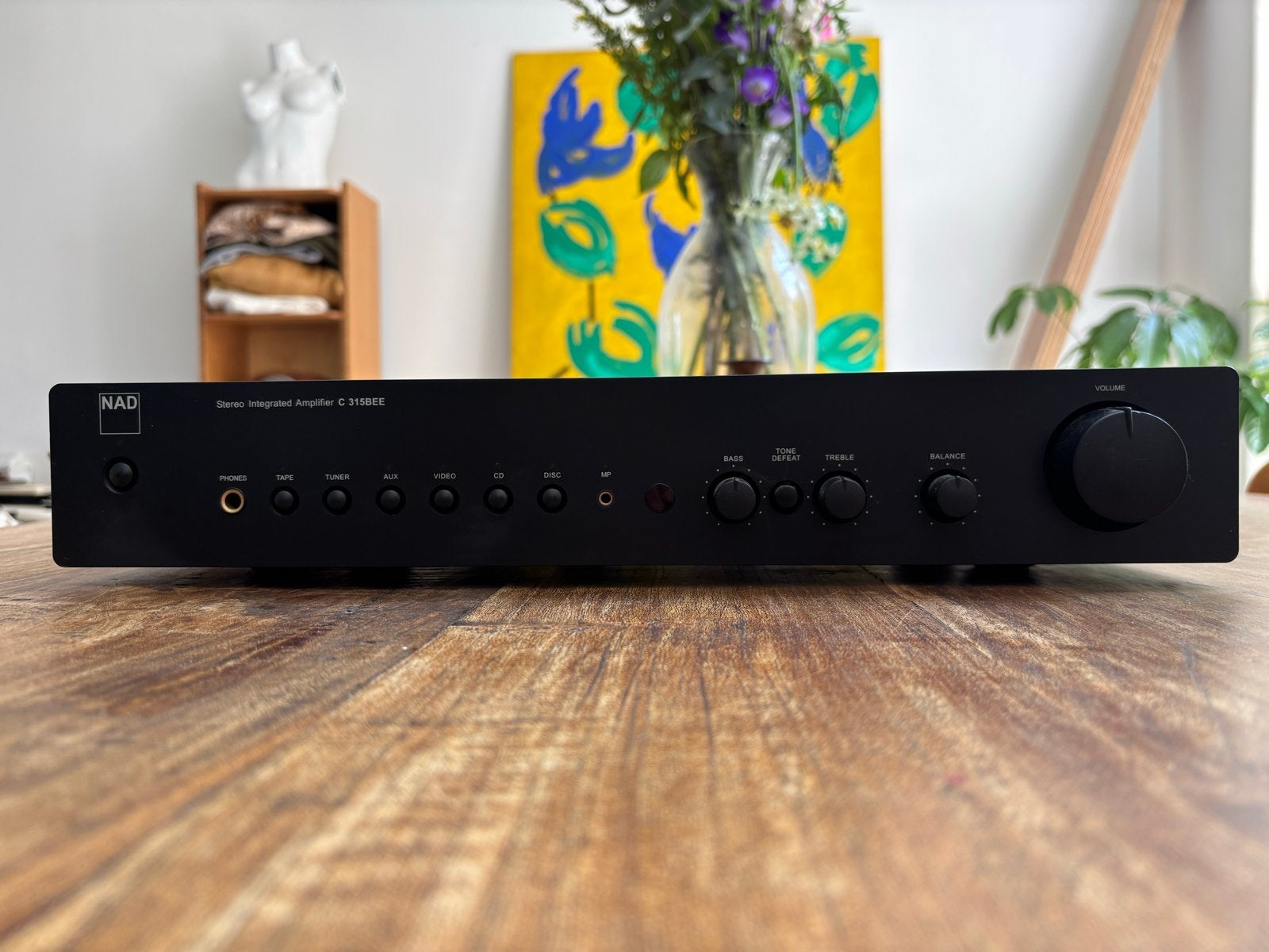 NAD C315BEE Versterker, Audio, Tv en Foto, Versterkers en Receivers, Zo goed als nieuw, 60 tot 120 watt, Stereo, Ophalen