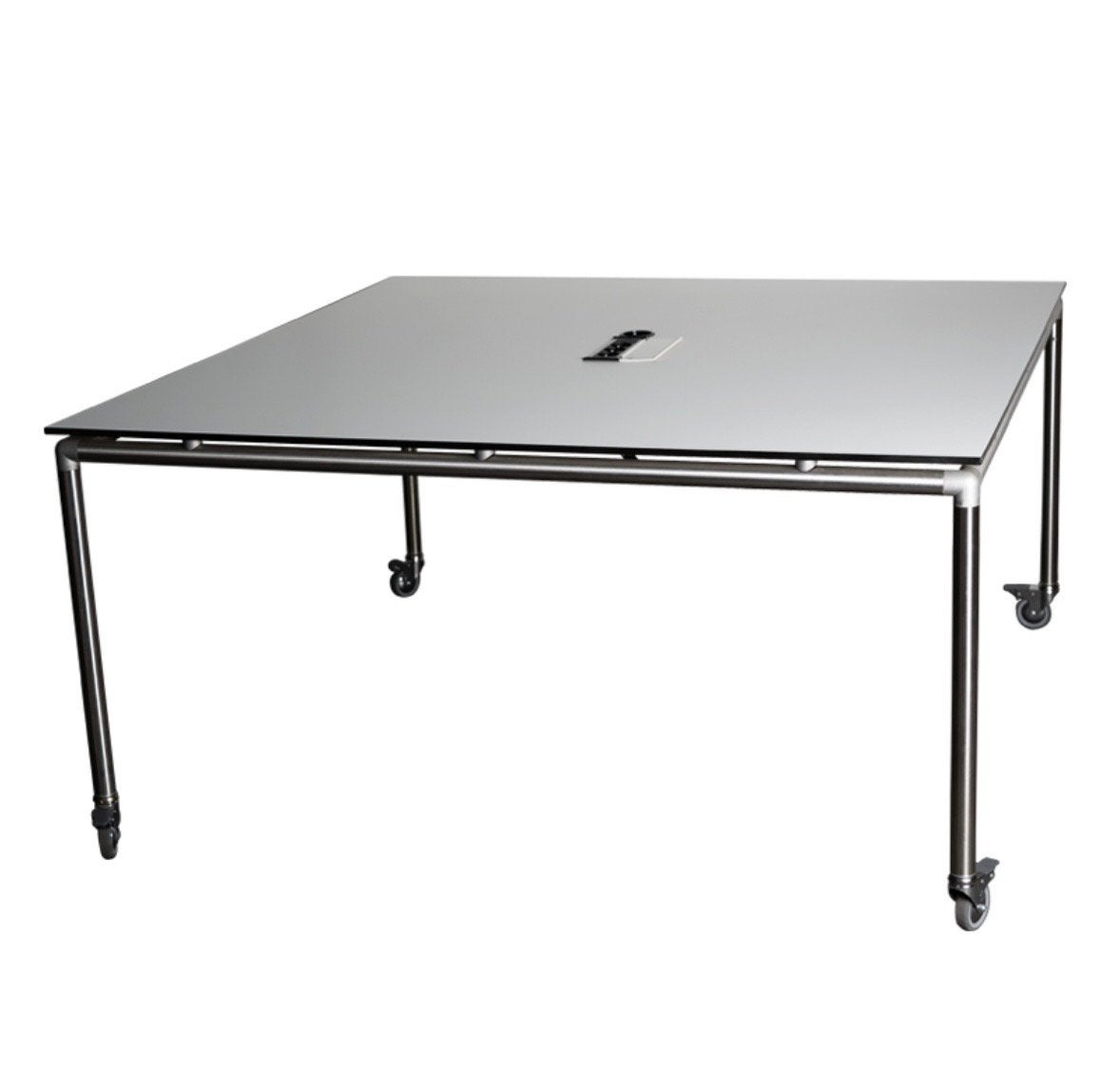 Ahrend Move-it Vergadertafel / Kantinetafel, Ophalen, Gebruikt, 100 tot 150 cm, Vierkant