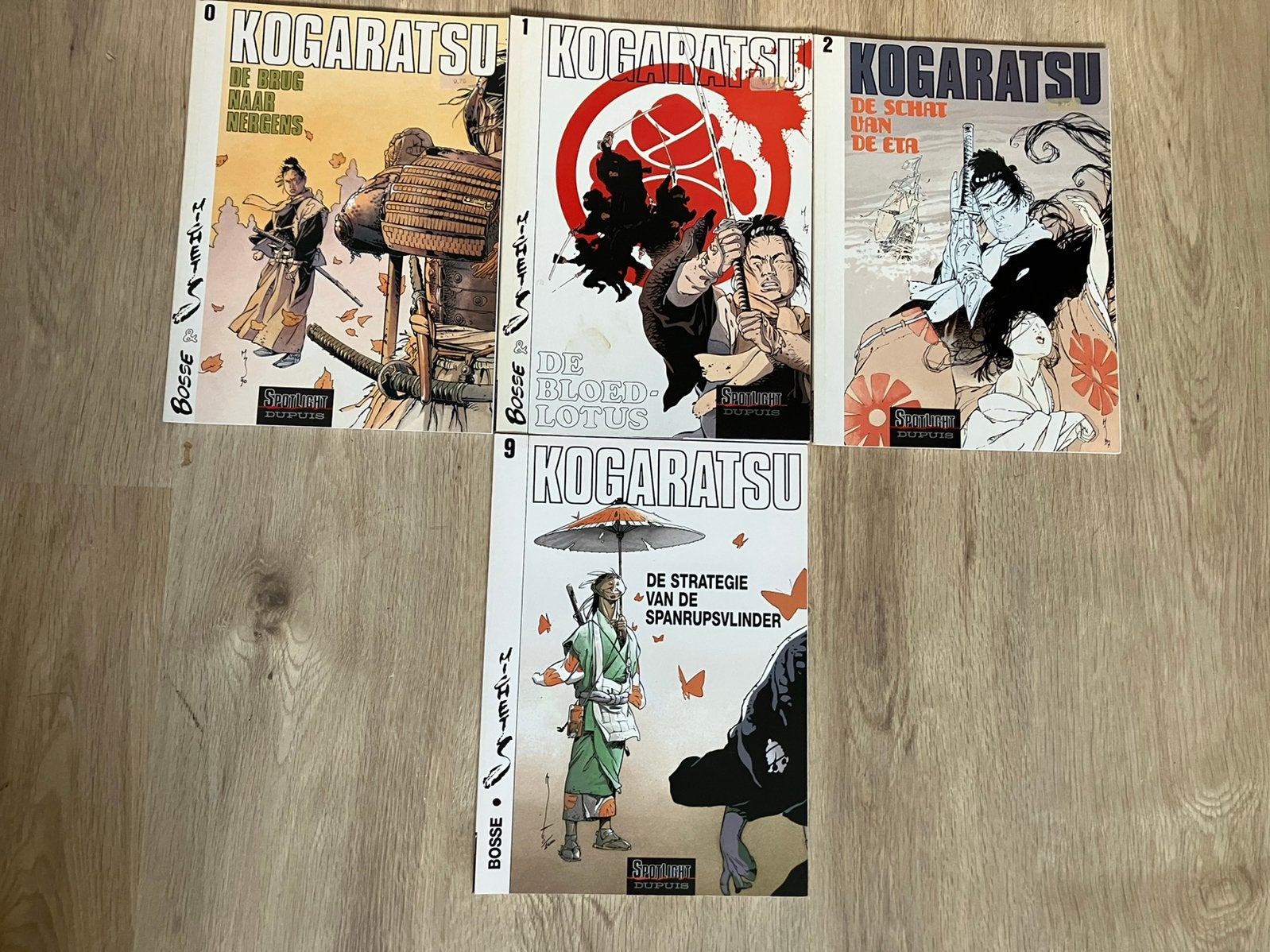 Kogaratsu 4 delen, Boeken, Strips | Comics, Meerdere comics, Ophalen of Verzenden, Zo goed als nieuw, Europa