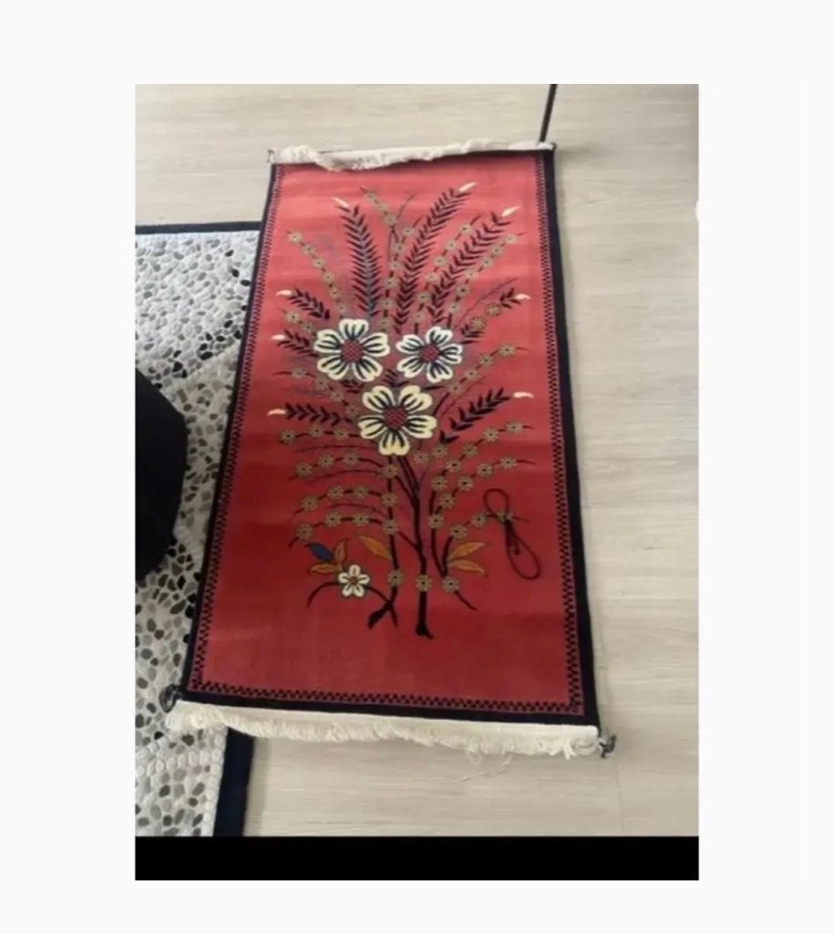 Nieuw bordo rood tapijt kleed loper dik warm, Ophalen, 50 tot 100 cm, Rechthoekig, Nieuw