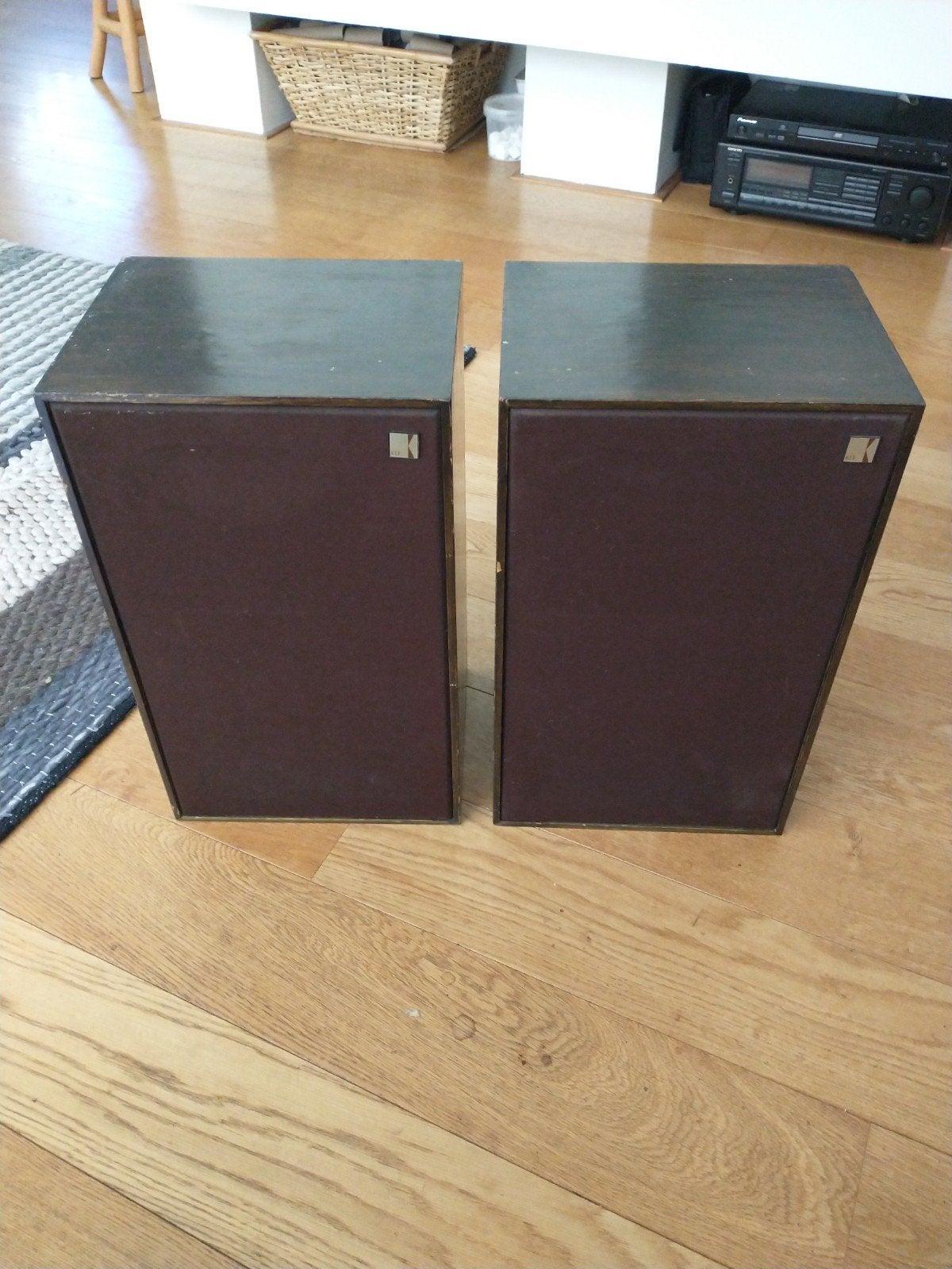 2 KEF Chorale SP1016 Luidsprekerboxen 8 ohm, Ophalen, Gebruikt, Speakerset, WiFi
