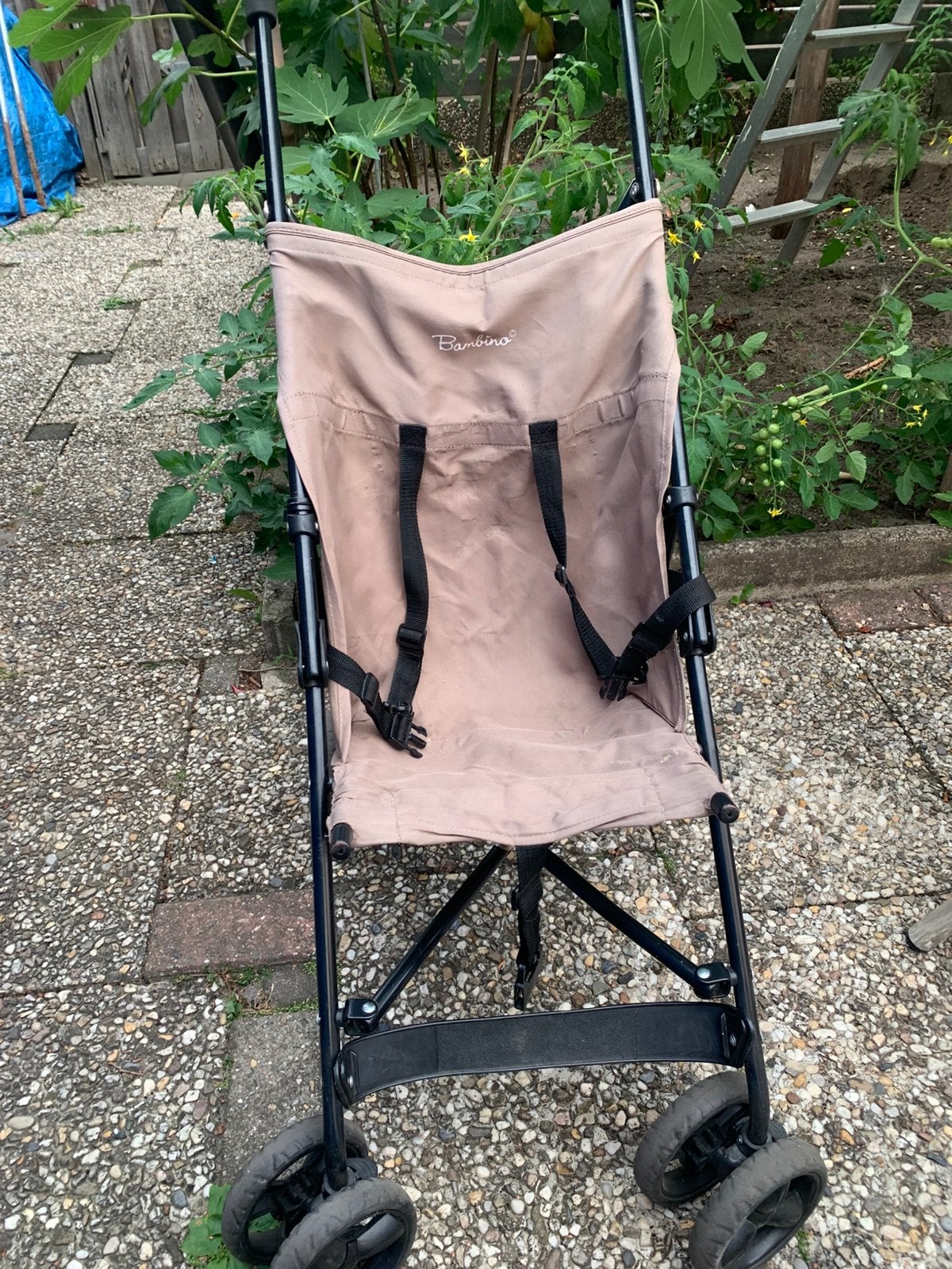 Buggy bambino, Ophalen, Gebruikt