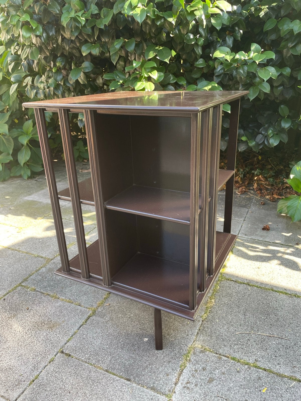 Vintage Boekenmolen, Ophalen, Met plank(en), Gebruikt, 50 tot 100 cm