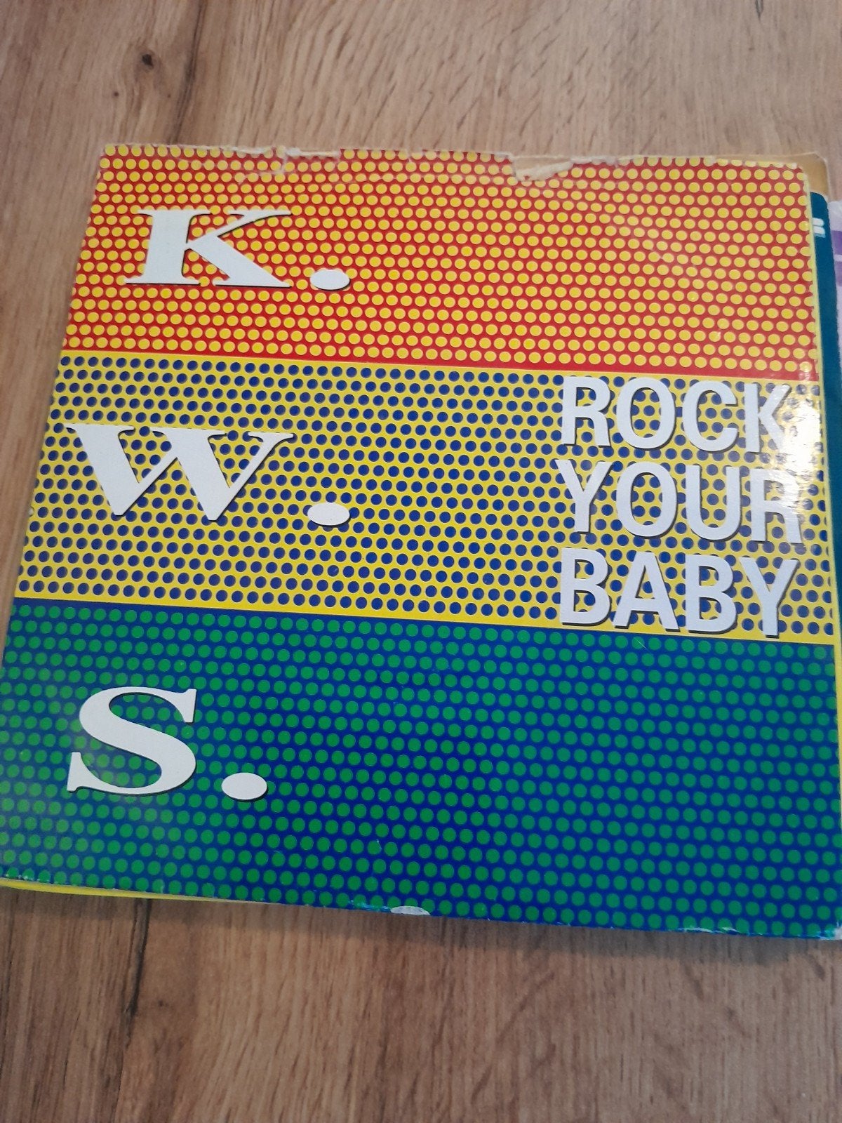 k.w.s.7 inch rock your baby, Cd's en Dvd's, Vinyl Singles, Ophalen of Verzenden, Zo goed als nieuw, Pop
