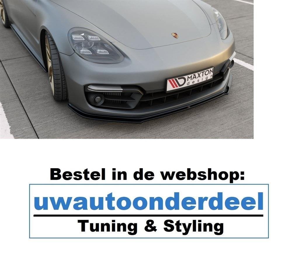 Maxton Design Porsche Panamera Turbo 971 Spoiler Lip, Verzenden, Automotive Parts, A.parts@hotmail.nl, Trasmolenlaan 12 3447 GZ Woerden