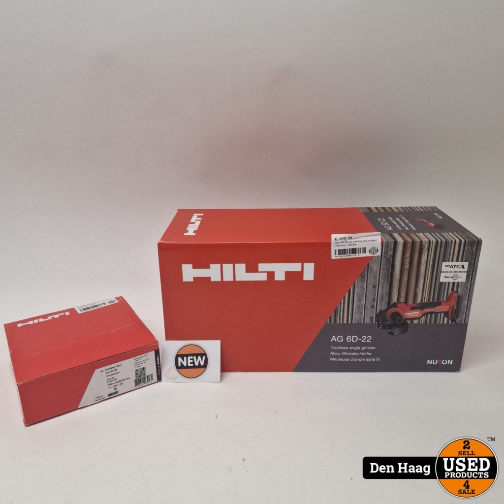 Hilti AG 6D-22 haakse accuslijper (150 mm) | Nieuw, Hilti, Gebruikt, Support@hilti.com, Hilti Corporation, Feldkircher Strasse 100, 
9494 Schaan
Liechtenstein