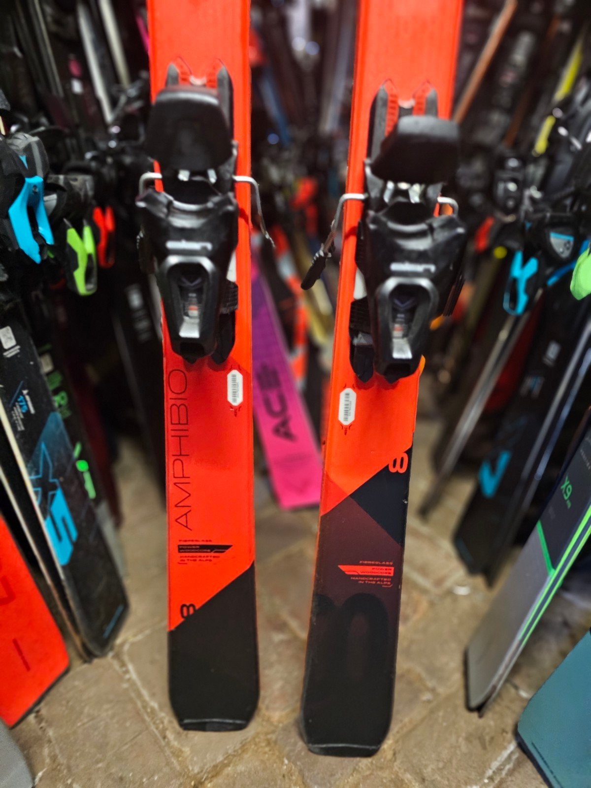 168cm ELAN AMPHIBIO 8 CARVE ALL SNEUW SKI, Sport en Fitness, Skiën en Langlaufen, Overige merken, 160 tot 180 cm, Ophalen of Verzenden