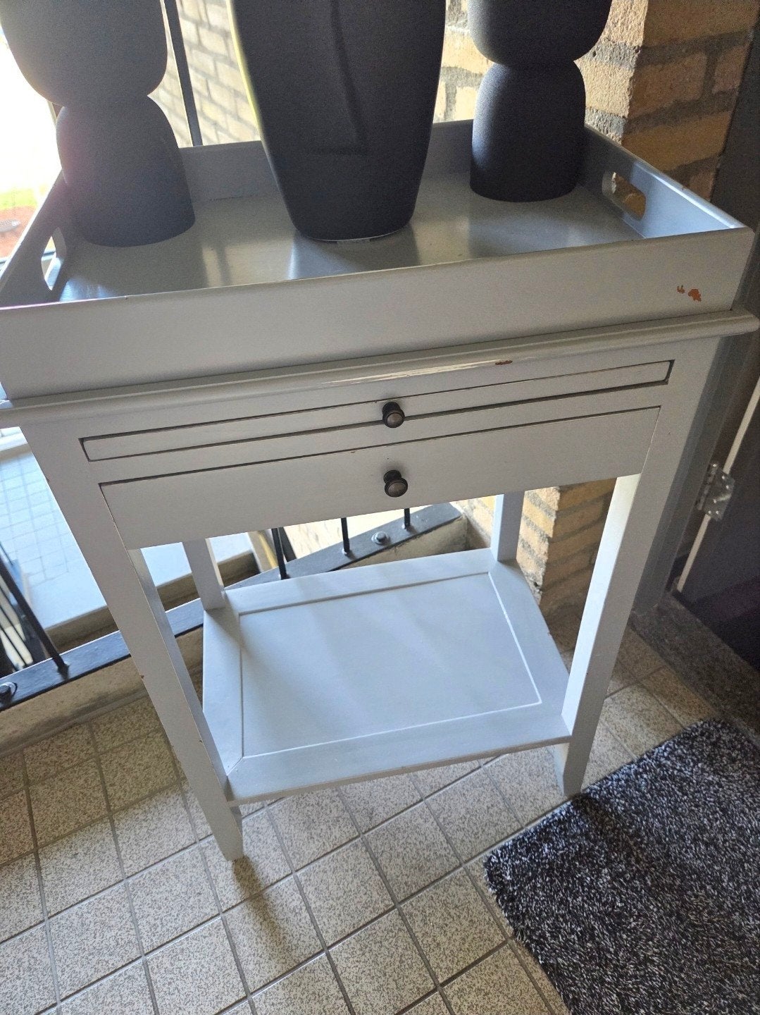 Leuke MDF site table grijs, Ophalen, Rechthoekig, 60 cm of meer