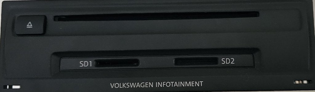 VW Golf 7 MIB1 multimedia set met teller 2014, Ophalen, Gebruikt