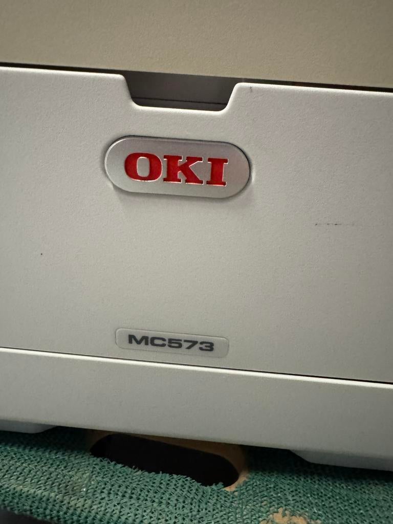 OKI MC573DN All-in-One Kleuren Laserprinter met Cartridge, Computers en Software, Printers, Gebruikt, All-in-one, Laserprinter
