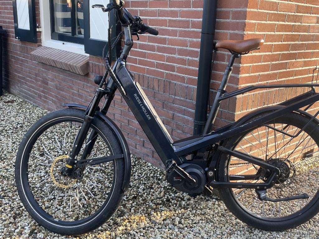 Riese & Müller Homage GT3, Fietsen en Brommers, Elektrische fietsen, Gebruikt, Riese & Müller, 51 tot 55 cm, 50 km per accu of meer