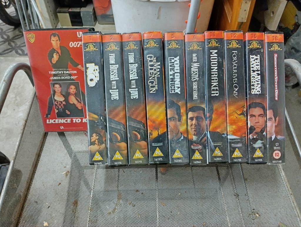 Diverse video films vhs, Cd's en Dvd's, VHS | Film, Alle leeftijden, Ophalen, Zo goed als nieuw, Actie en Avontuur