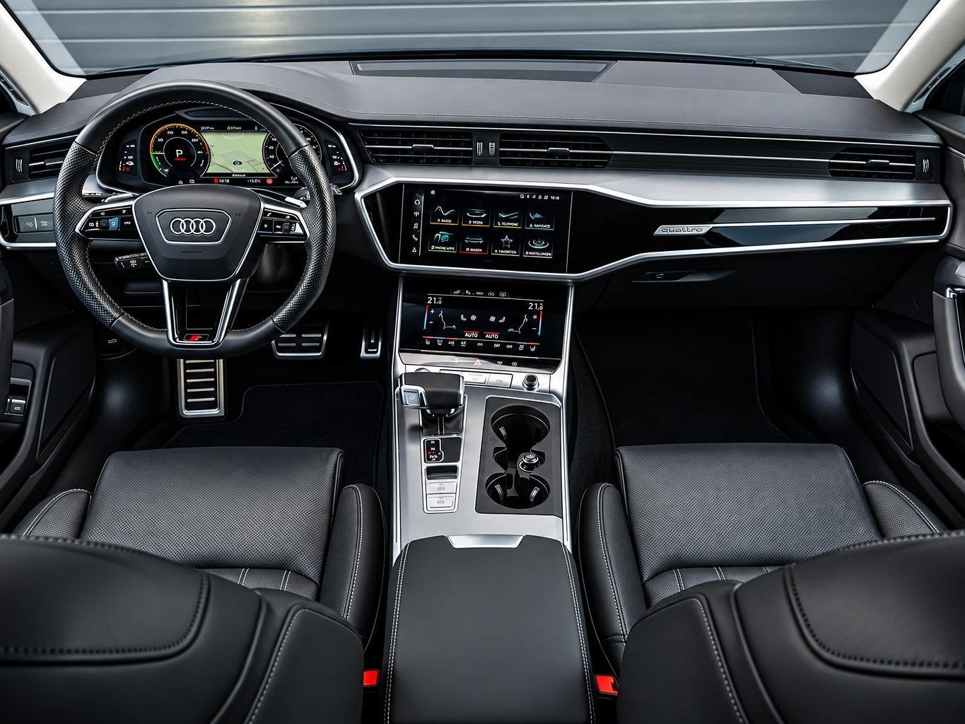 Audi A6 C8 Avant 55 TFSI e quattro Pro Line S Competition 18, Auto's, Dealer onderhouden, Gebruikt, 4 cilinders, Vierwielaandrijving