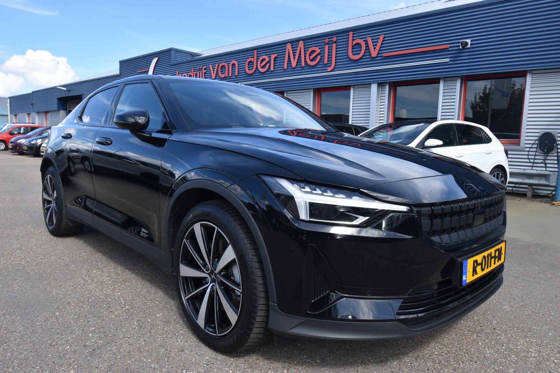 Polestar 2 Standard Range Single Motor 69 kWh , NAVI VIA APP, Auto's, Polestar 2, Stof, Gebruikt, Zwart