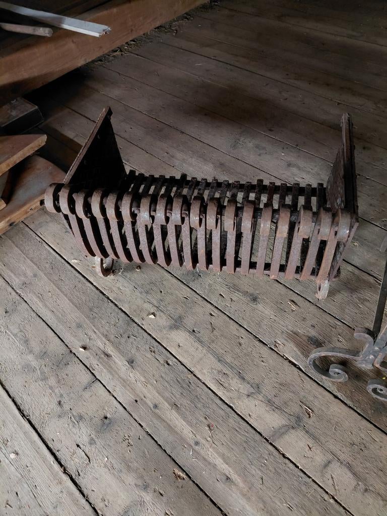 Open haard met vuurbokken, Ophalen of Verzenden