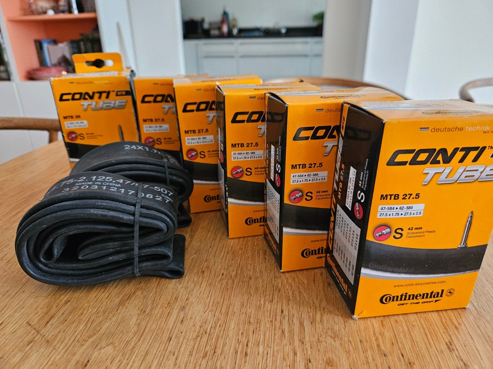 MTB binnenbanden Continental 27.5, 26 en 24 inch, Minder dan 45 cm, Ophalen, Overige merken
