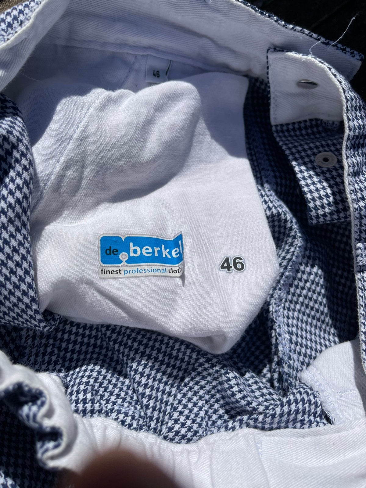 Bakkersbroek de berkel maat 46 nieuw, Ophalen of Verzenden, Zo goed als nieuw, Laarzen