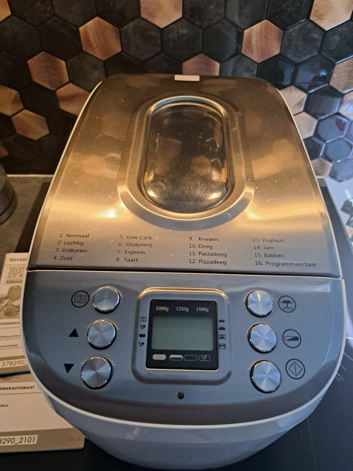 Broodbakmachine, Ophalen